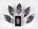 Five International Sterling Silver Ornaments.