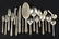 A Collection of Georg Jensen Sterling Silver Utensils.