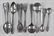A Georg Jensen Sterling Silver Partial Flatware