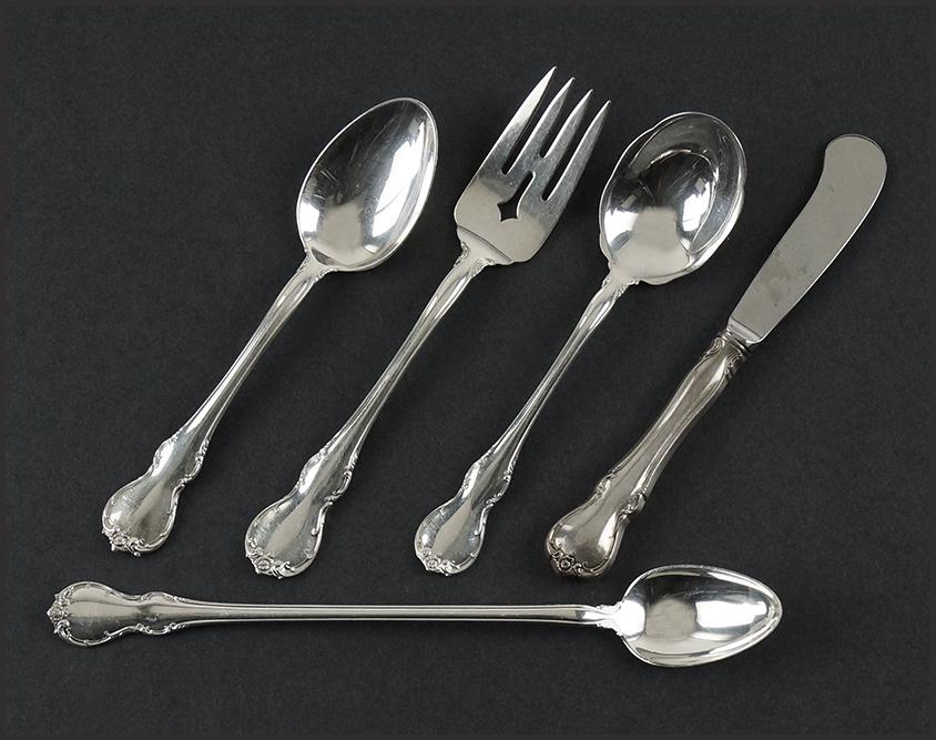 A Towle Sterling Silver Partial Flatware Service. (1 of 1)