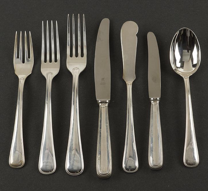 A Buccellati Sterling Silver Partial Flatware Service. (1 of 1)