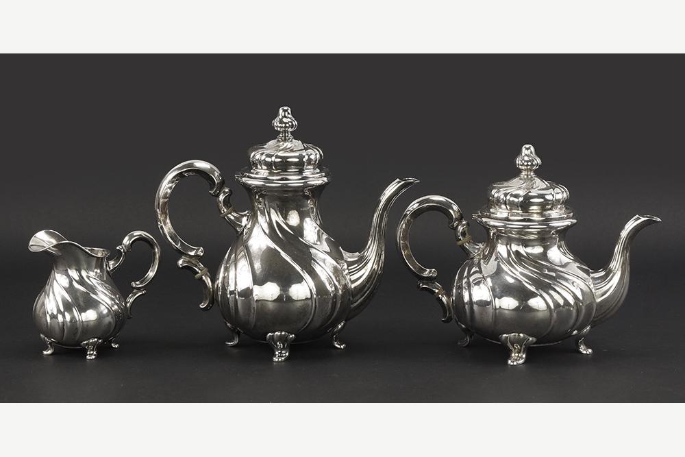 A German .800 Silver Partial Tea Service. (1 of 1)