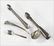 Two Pairs of Georgian Scottish Silver Tongs.