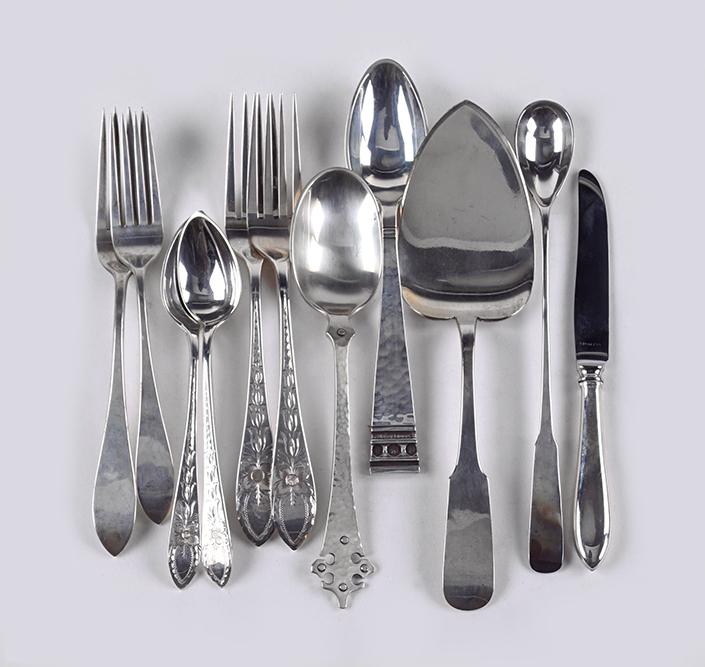 A Collection Of Old Newbury Crafters Sterling Silver