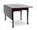 A Queen Anne Style Mahogany Drop Leaf Table.