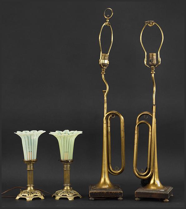 Two Pairs of Table Lamps. (1 of 1)