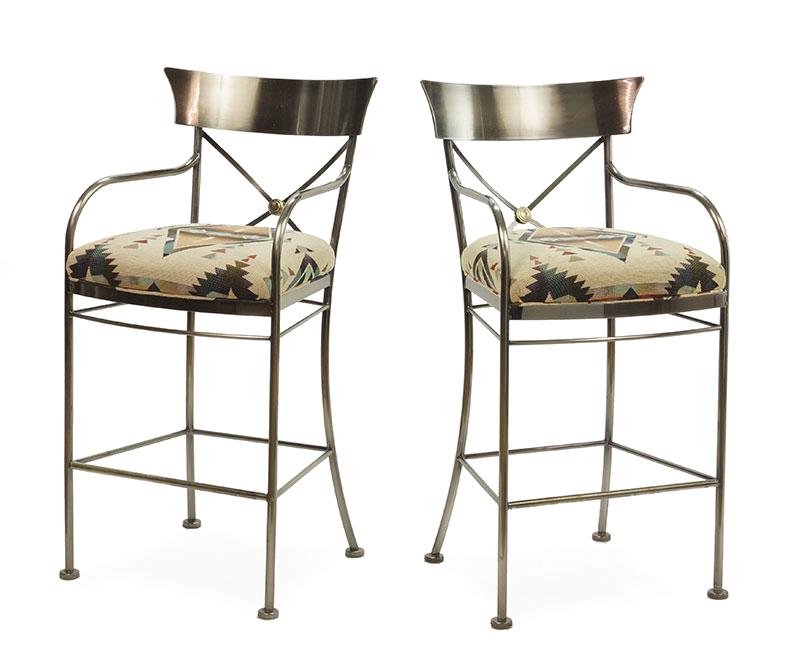 A Set of Six Design Institute Counter Chairs. (1 of 1)