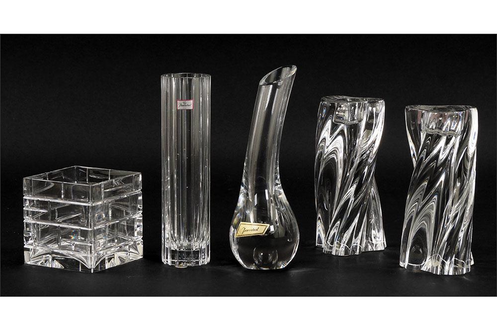 A Collection of Baccarat Crystal. (1 of 1)