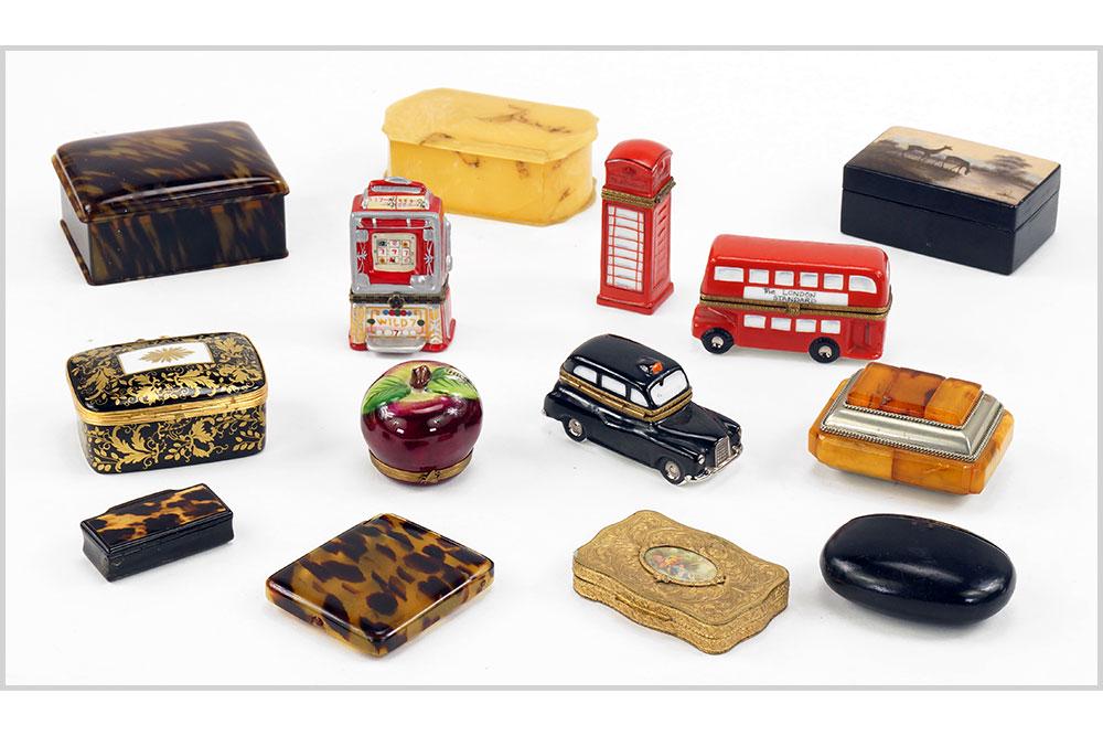 A Collection of Decorative Boxes. (1 of 6)
