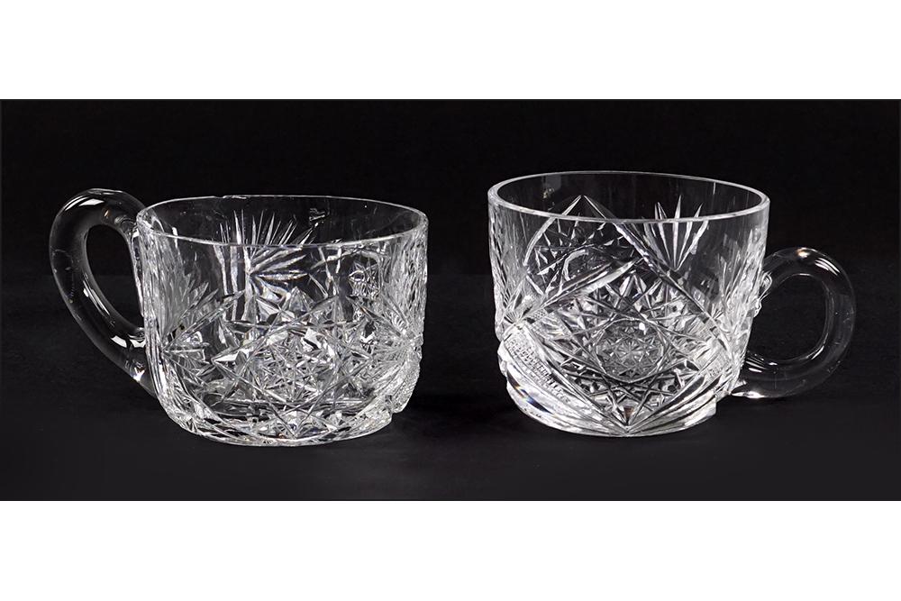 A Collection of Sixteen American Brilliant Cut Glass (1 of 1)