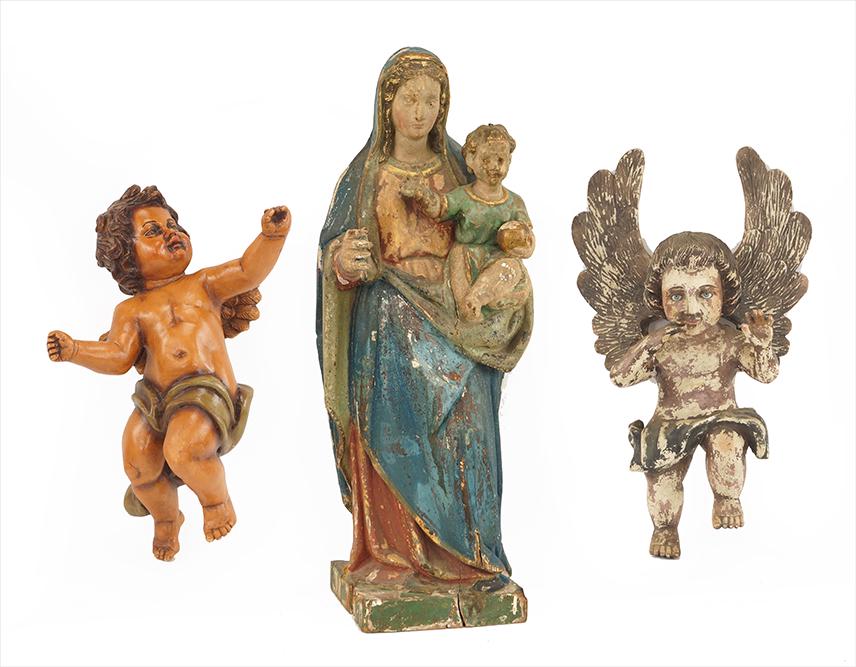 Two Santos Figures. (1 of 1)