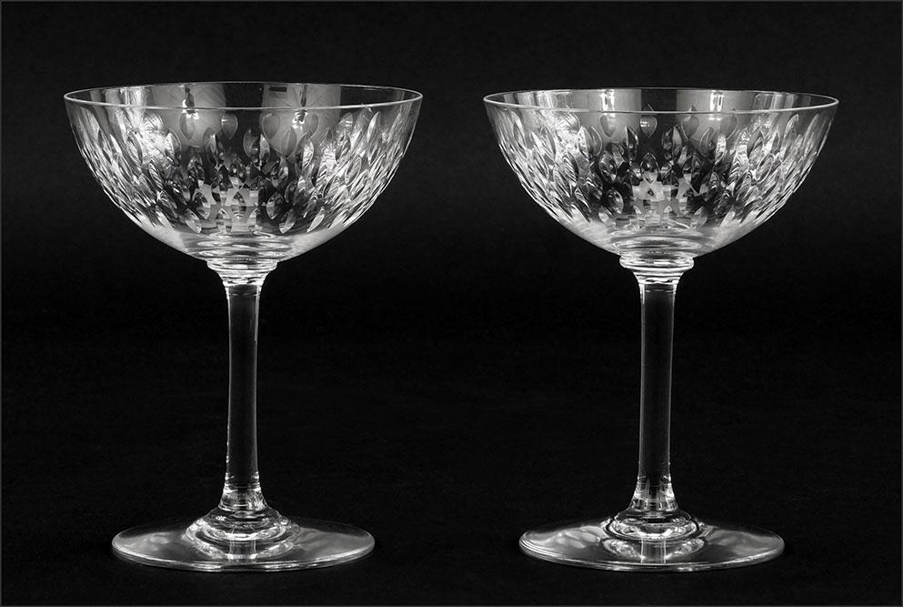 A Suite of Baccarat Crystal Champagne / Sherbet (1 of 1)