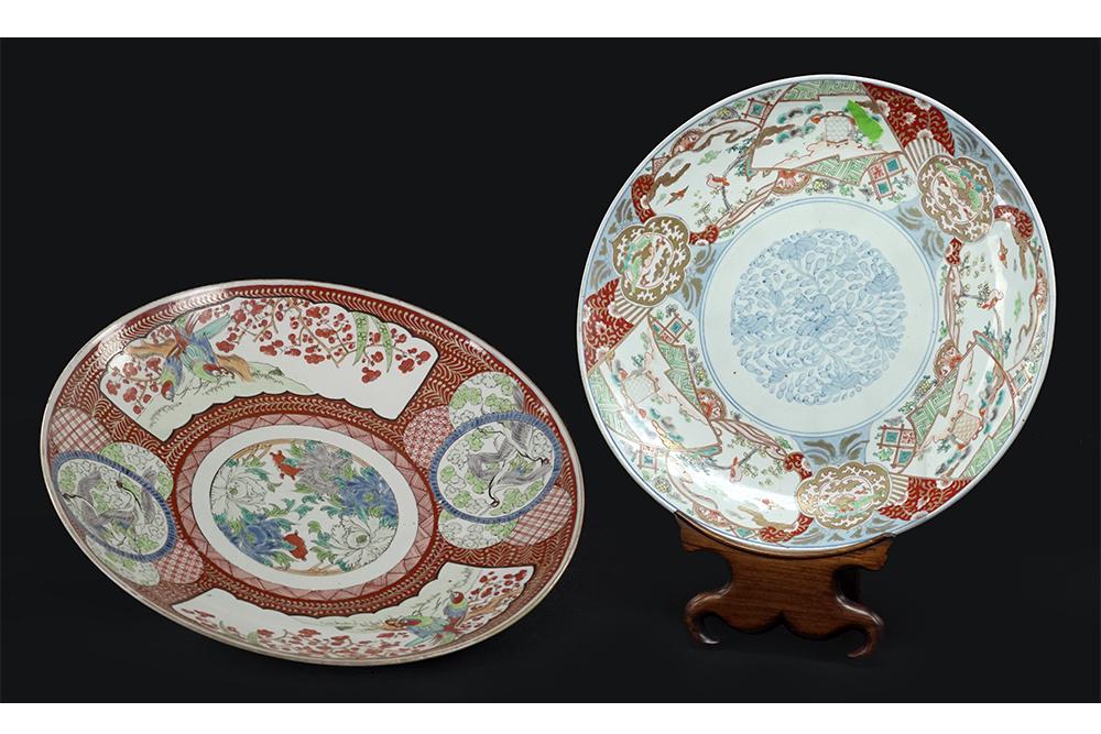 Two Imari Porcelain Chargers. (1 of 1)