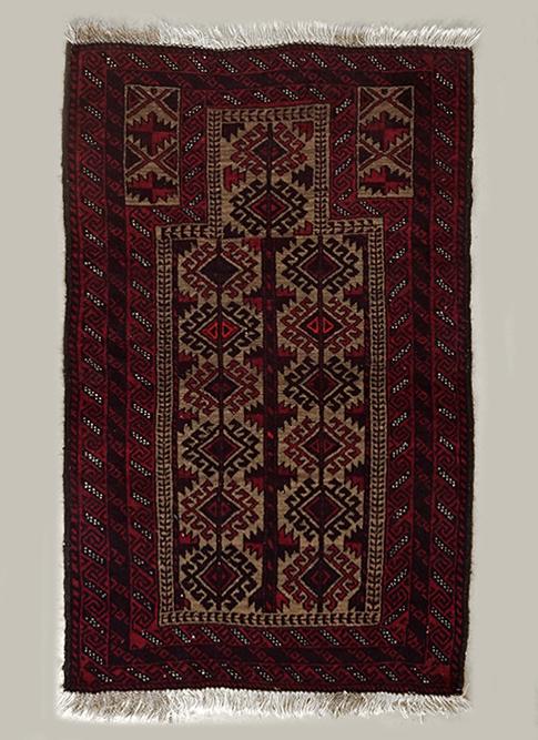 A Prayer Rug.: A Prayer Rug. 4'2" x 2'8"