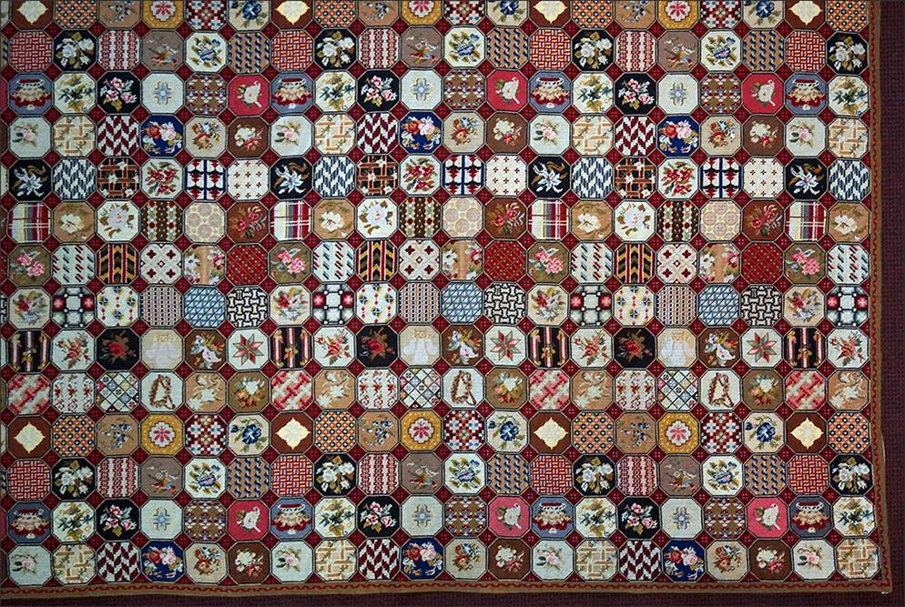 A Needlepoint Carpet. (1 of 1)