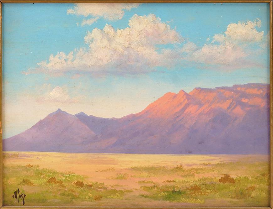 Willard J. Page (American, 1885-1958) Sandia Mountains. (1 of 1)