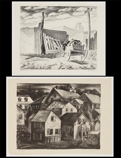 Anne Michalov (American, 1904-2001) Rockport. (1 of 1)