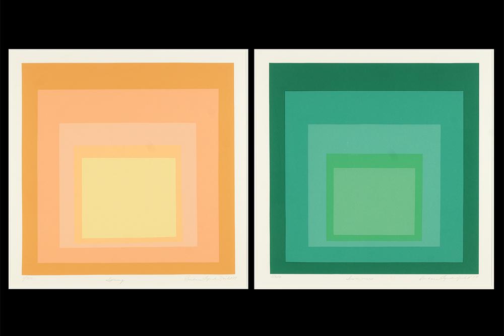 Barbara Lynch Zinkel (American, 1928-2017) 'Spring' and (1 of 1)