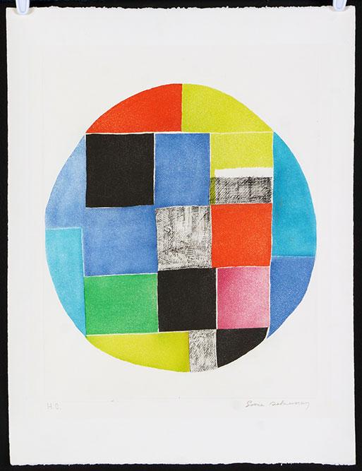 Sonia Delaunay (French, 1885-1979) Circular (1 of 8)