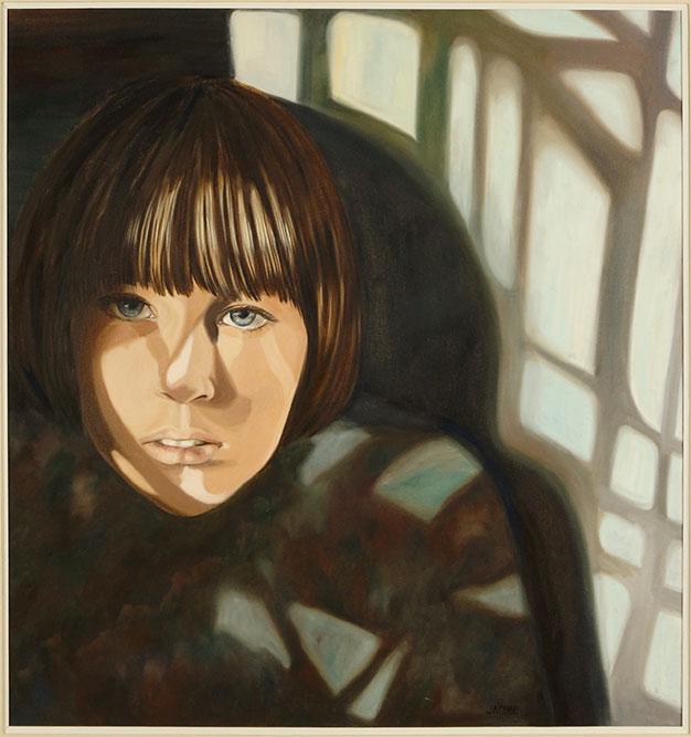 J.N. Chase (American, 20th Century) Girl in Shadows. (1 of 2)