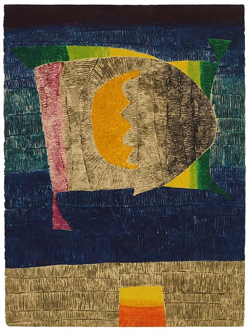 Kyu-Baik Hwang (Korean, B. 1932) Sky-BL. (1 of 1)