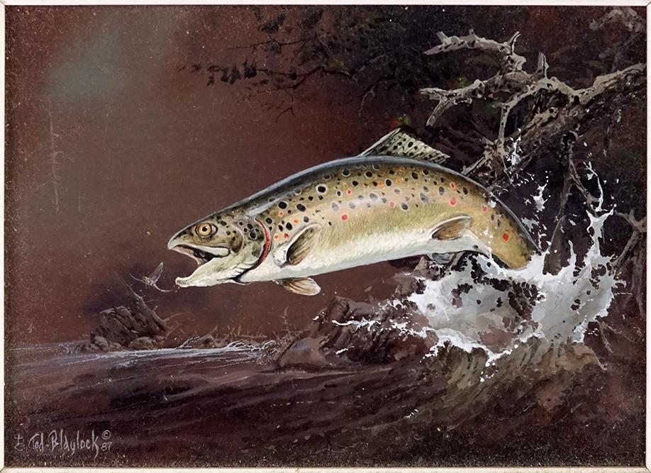 Ted Blaylock (American, B. 1946) Brown Trout. (1 of 1)