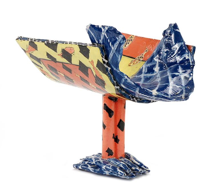 Carol McNicoll (British, B. 1943) Fiesta Bowl. (1 of 3)