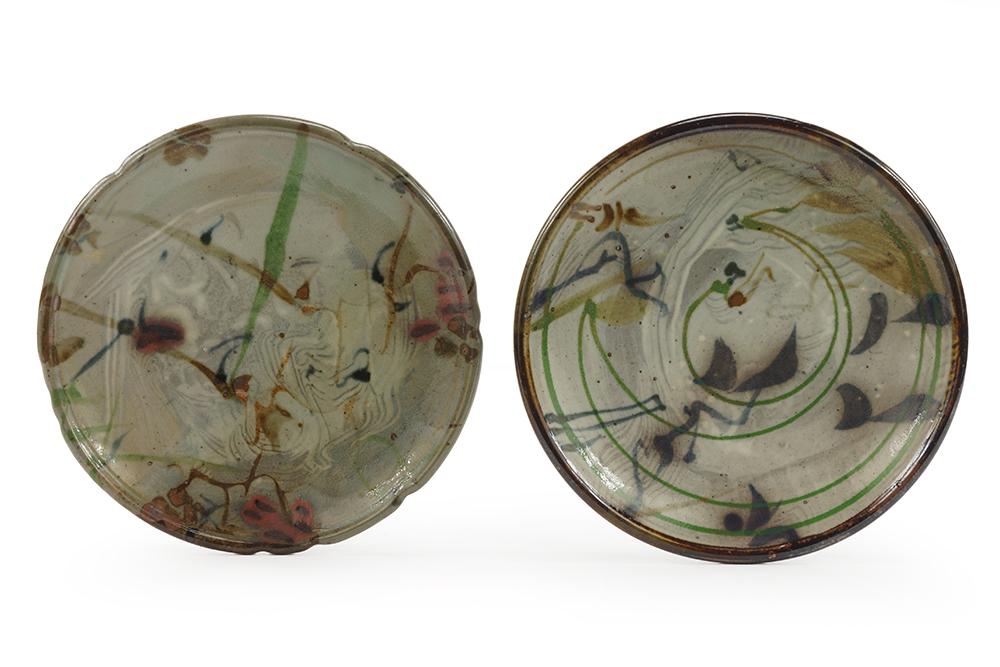 John Glick (American, 1938-2017) Two Plates. (1 of 1)