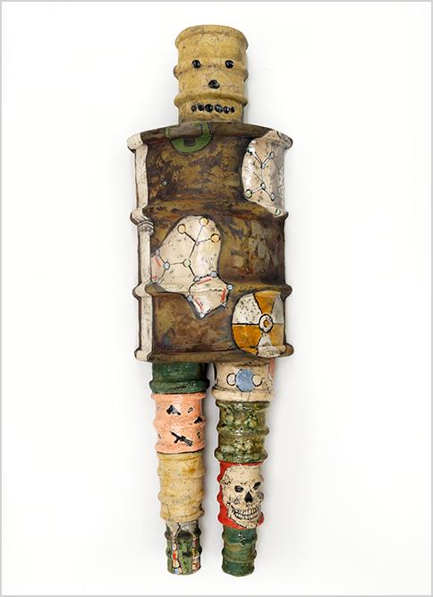 Stephen Braun (American, Contemporary) Standing Figure. (1 of 2)