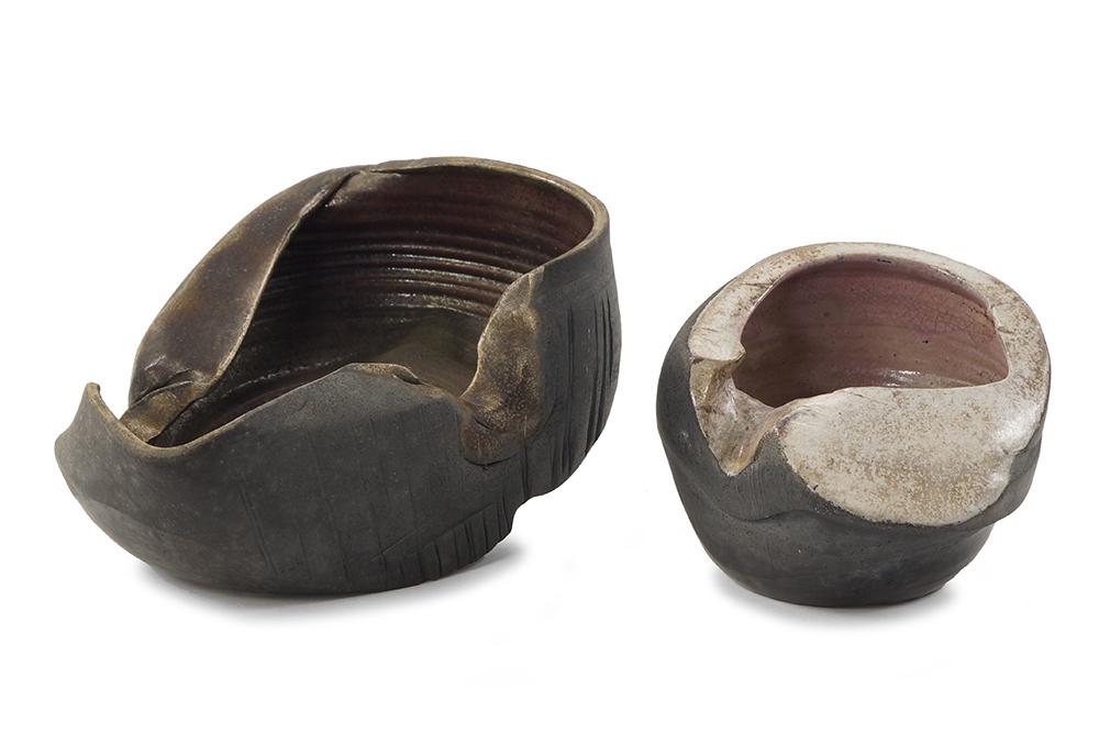 David Howard Jones (British, B. 1953) Two Bowls. (1 of 2)