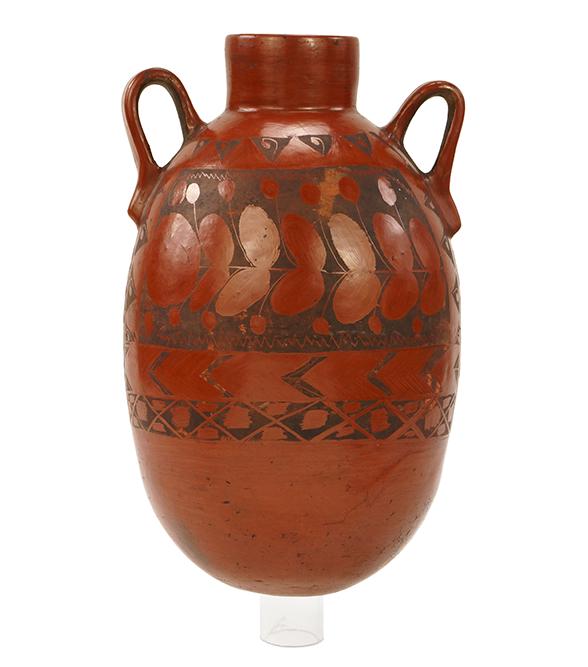 A Redware Pottery Jug. (1 of 1)