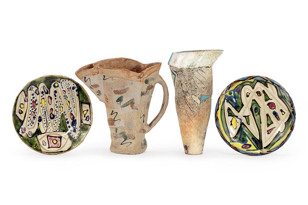 Sandy Brown (British, B. 1946) Two Plates. (1 of 1)