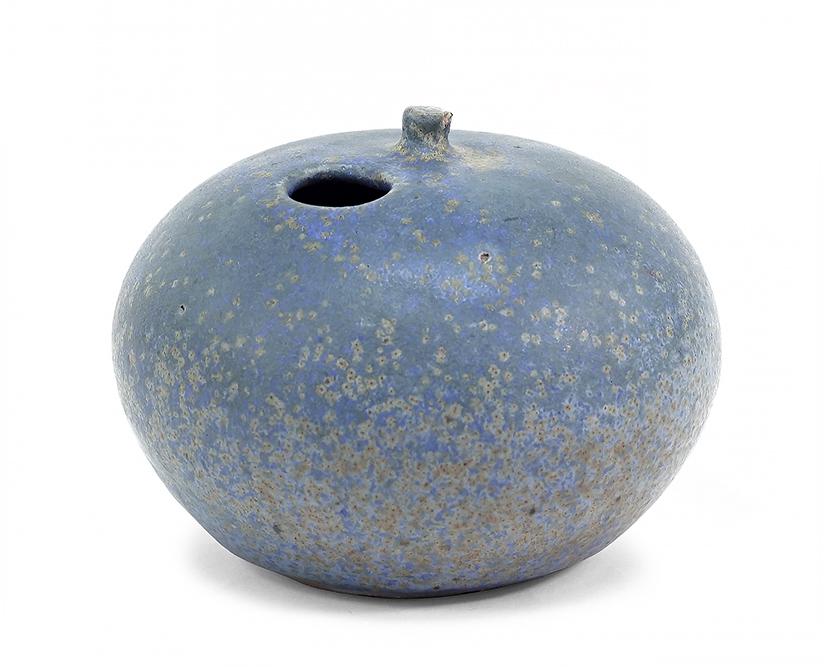 Fong Chow (Chinese/American, 1923-2012) A Vase.: Fong Chow (Chinese/American, 1923-2012) A Vase. Matte glazed ceramic vase. Signed with character mark on the underside 3" x 4.25"