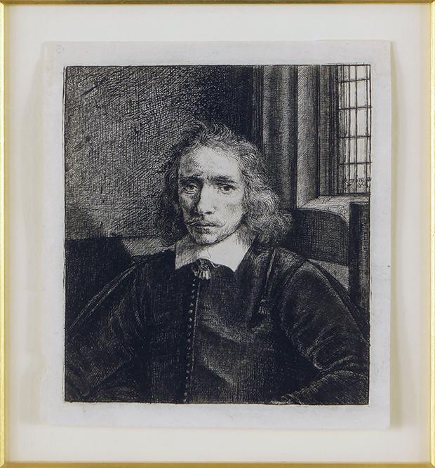 Rembrandt van Rijn (Dutch, 1606-1669) Young Haring.: Rembrandt van Rijn (Dutch, 1606-1669) Young Haring. Etching, 1655, from the reduced plate. Ref: Hind 288 4.75" x 4" Frame: 15.75" x 15.25"