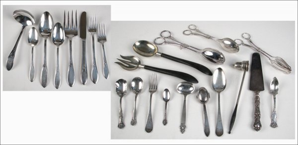 ROGERS BROTHERS SILVERPLATE FLATWARE SERVICE.