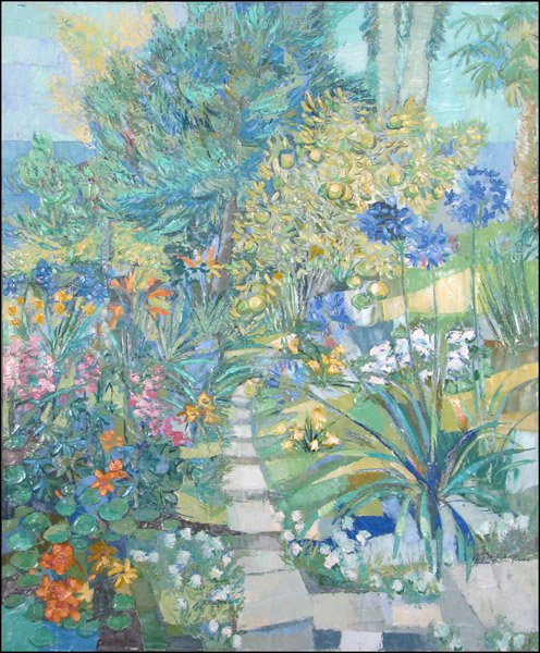 HILDA RUBIN PIERCE (TWENTIETH-CENTURY) OUTDOOR