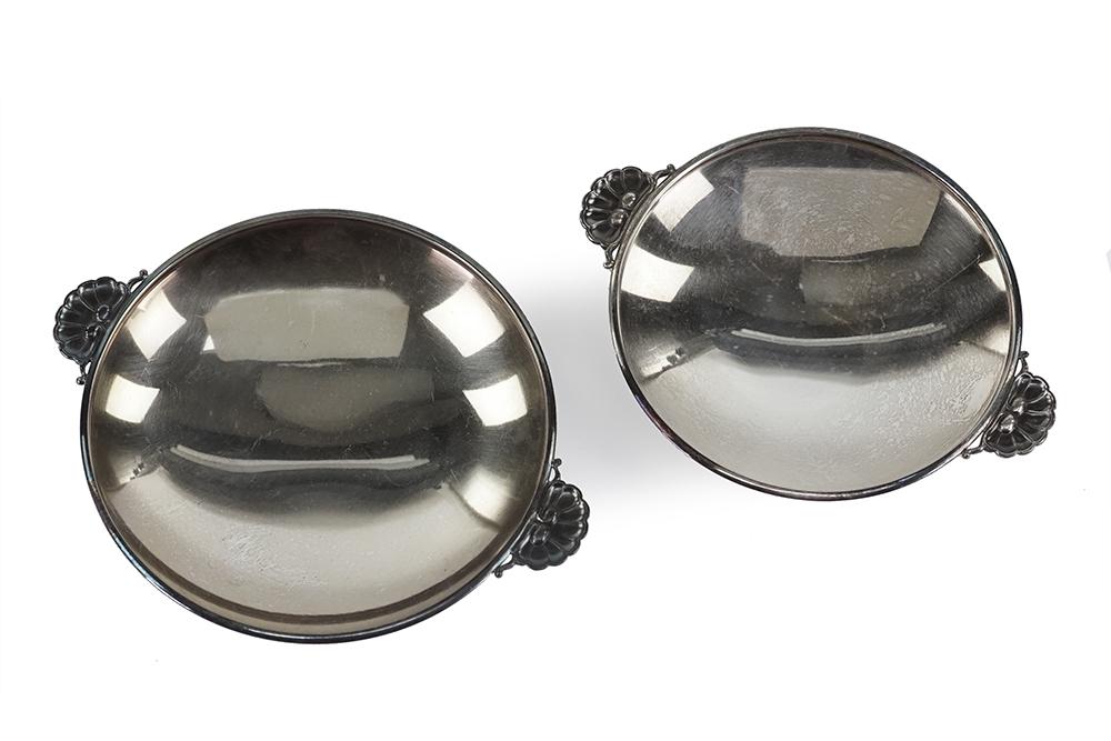 Two Georg Jensen Sterling Silver Dishes. (1 of 2)