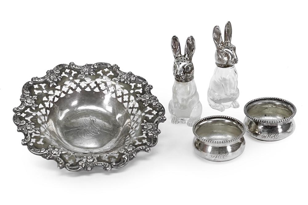 A Theodore B. Starr Filigree Sterling Silver Dish. (1 of 1)