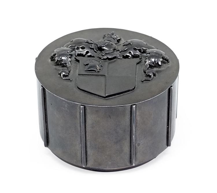 A Mary Schimpff Webb Sterling Silver Box. (1 of 3)