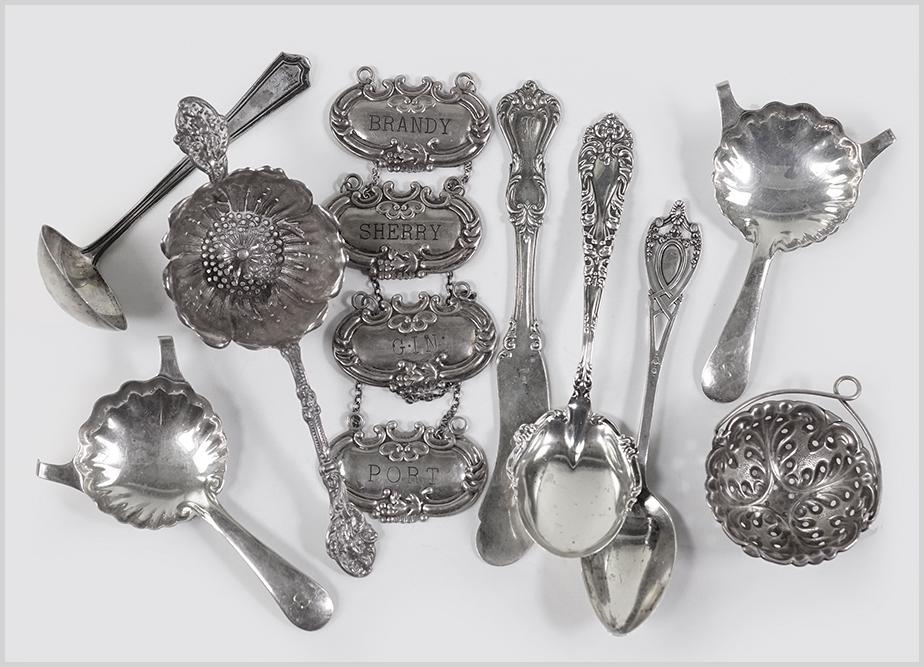 A Collection of Sterling Silver. (1 of 1)