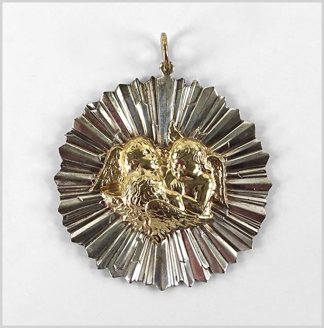 A Buccellati Sterling Silver Christmas Ornament. (1 of 3)