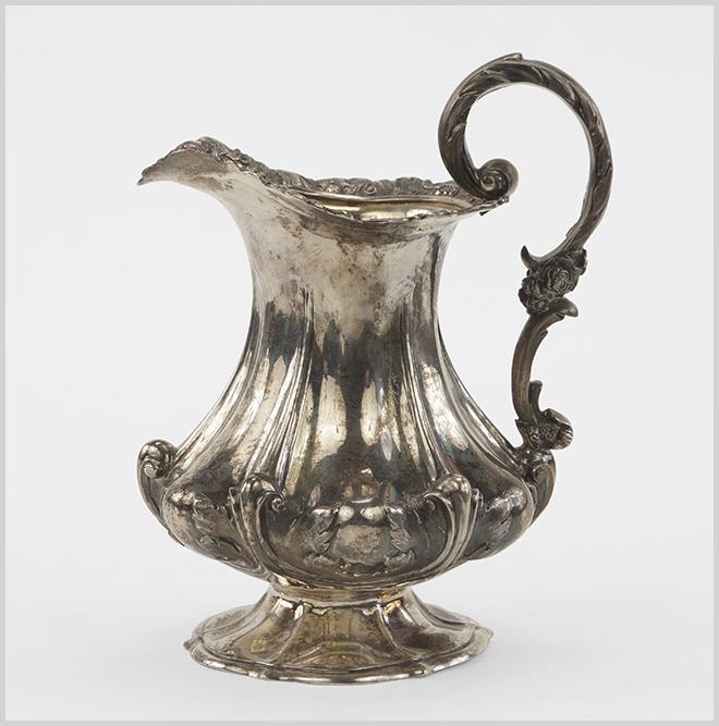 An English George IV Silver Milk Pitcher. (1 of 1)