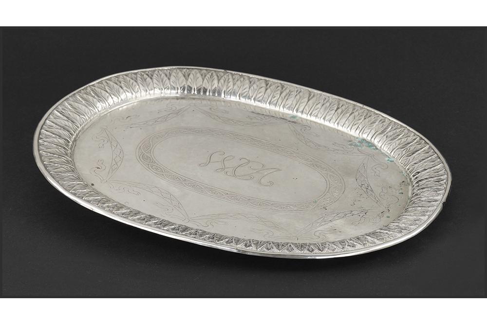 A German Elimeyer .800 Silver Tray. (1 of 1)