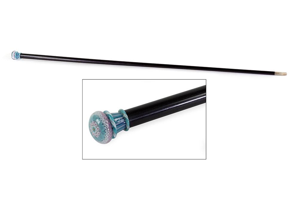 A Paperweight Dress Cane. (1 of 1)