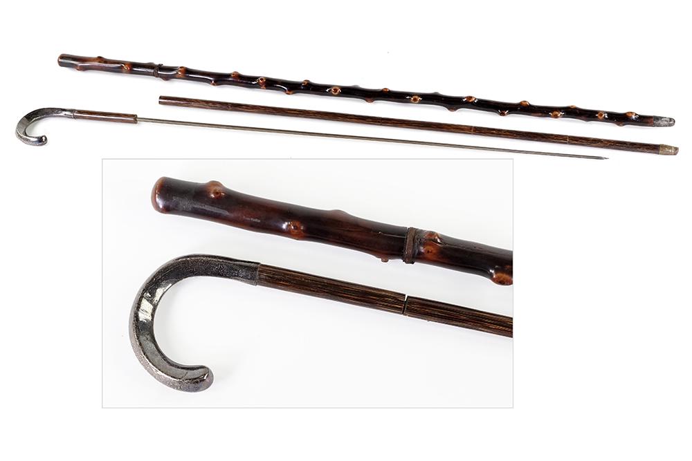 Two Sword Canes. (1 of 4)