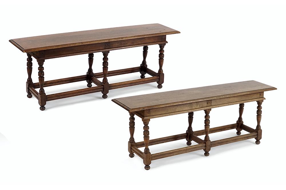 A Pair of Kittinger Benches. (1 of 1)