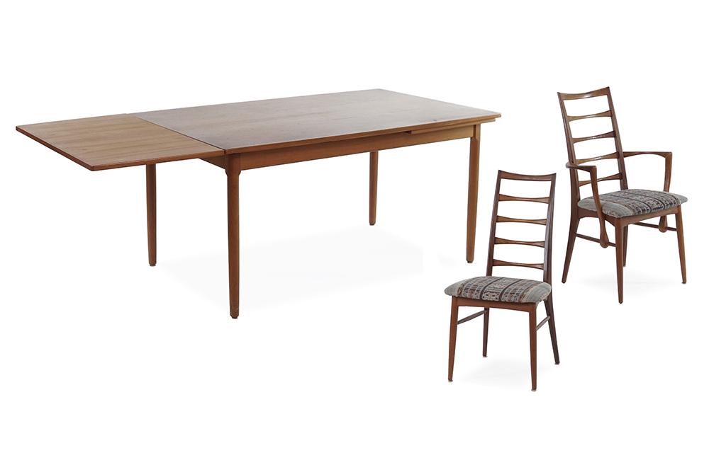 A Randers Mobelfabrik Teak Dining Suite. (1 of 3)