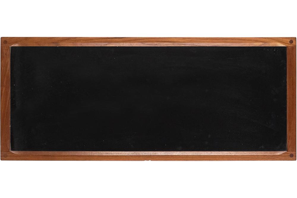 A Danish Aksel Kjersgaard Teak Mirror. (1 of 2)