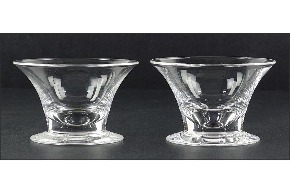 A Set of Eleven Steuben Glass Seafood / Cocktail (1 of 1)