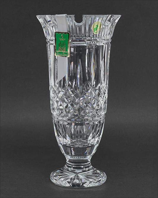 A Waterford Crystal 'Lismore Castle' Vase. (1 of 1)